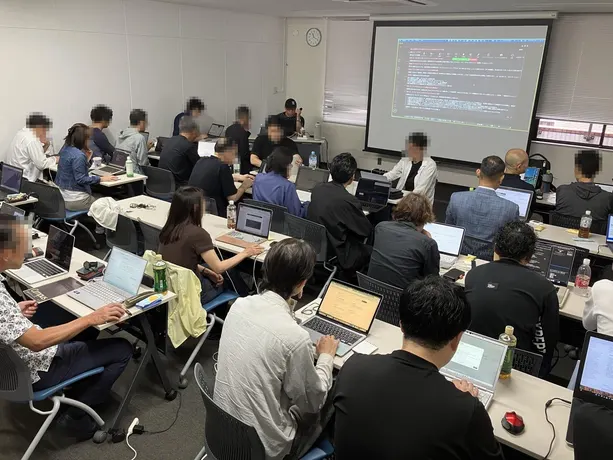 地獄のAI合宿の様子