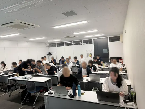 地獄のAI合宿の様子