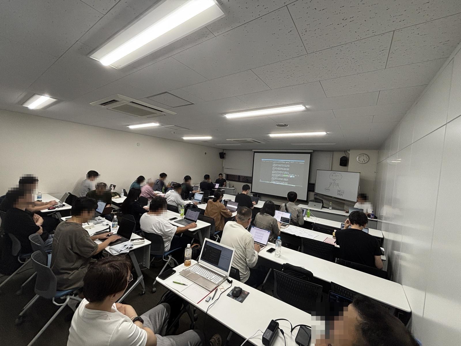 地獄のAI合宿の様子
