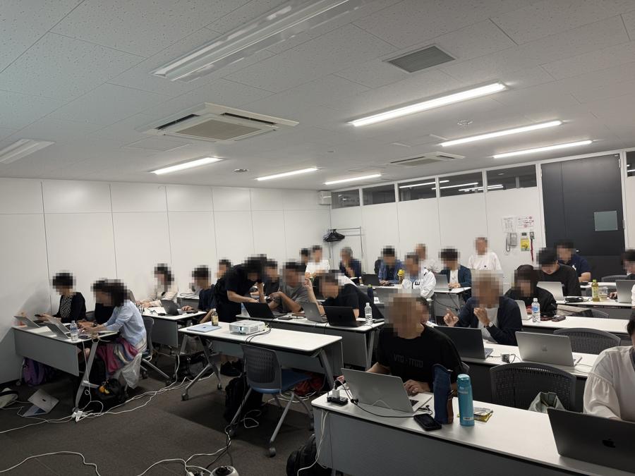 地獄のAI合宿の様子