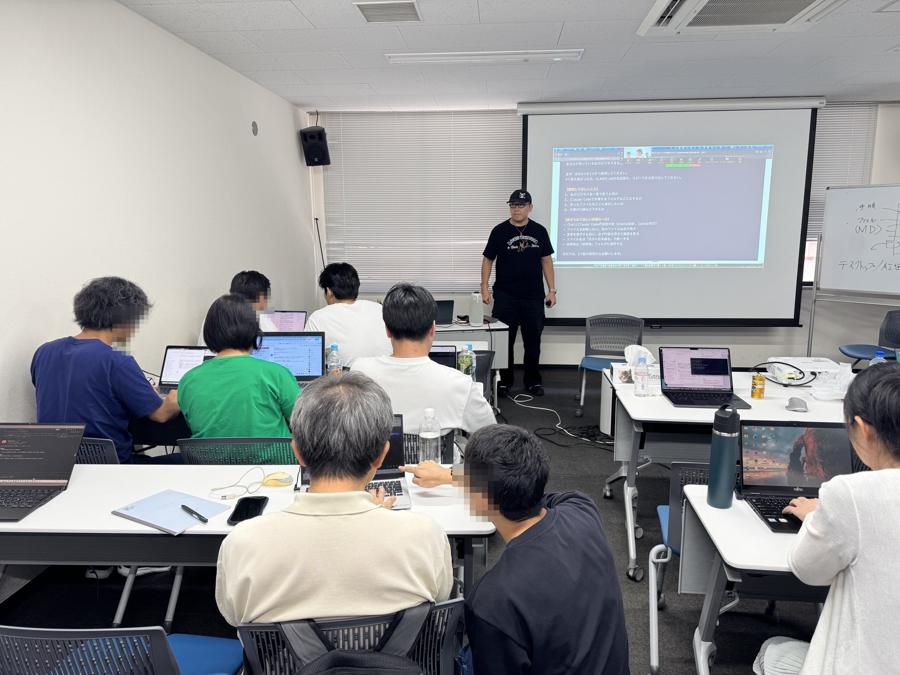 地獄のAI合宿の様子