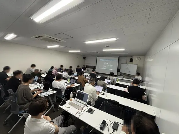 地獄のAI合宿の様子